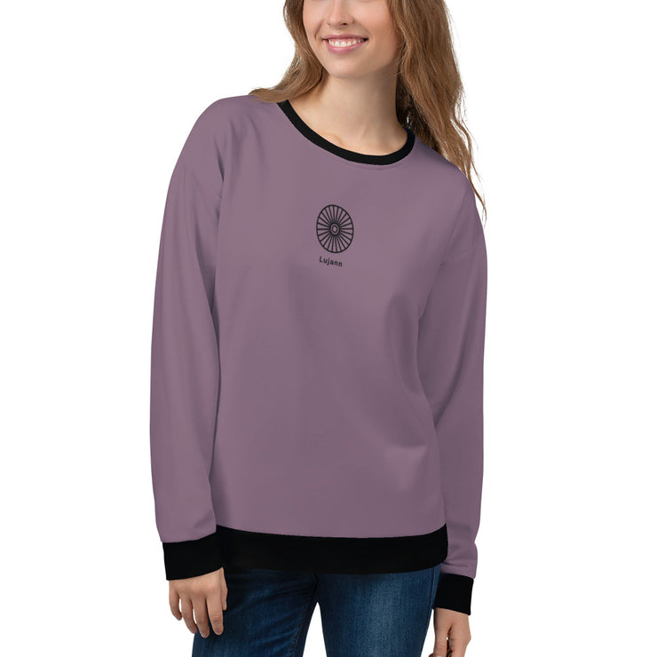 LSB "Classic" Pullover Fitness Sweatshirt in Grapeade