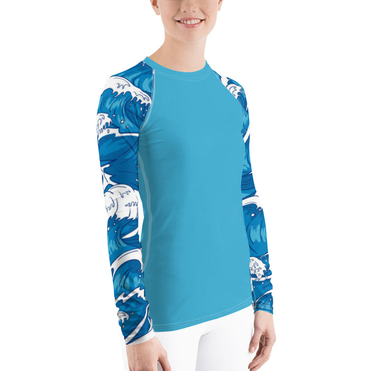 "Pacific Storms" Land & Sea Fitness Top