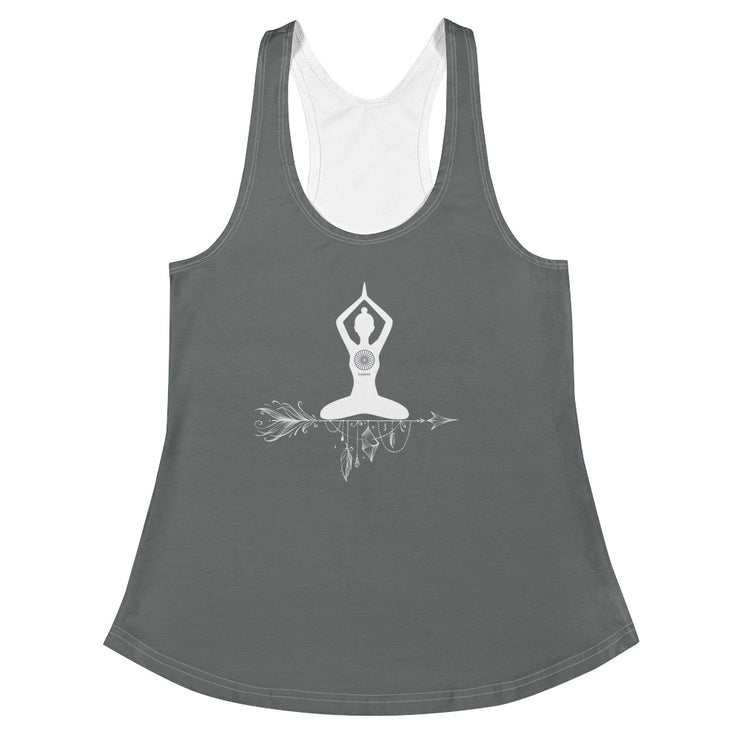 "Arrow Heart" Racerback Fitness Tank Top