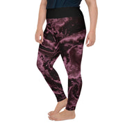 Athleisure Plus Size Leggings with great prints and colorful patterns like Athleisure leggings by Lululemon Athletica, Fabletics, Sweaty Betty, Under Armour, Nike and Adidas 