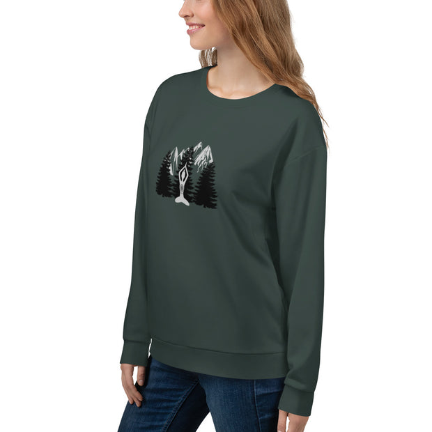 "Mountain High" Pullover Fitness Sweatshirt