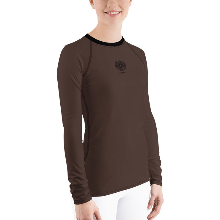 LSB Land & Sea Fitness Top in Chicory Coffee