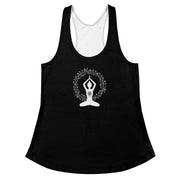 "Secret Garden" Racerback Fitness Tank Top