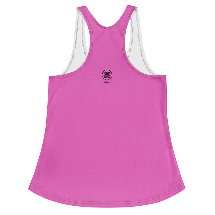 "Dahlia" Racerback Fitness Tank Top