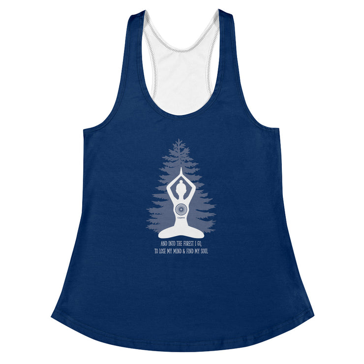 "Into the Forest" Racerback Fitness Tank Top