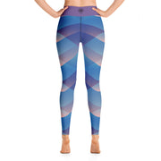 Activewear Athleisure Yoga Leggings similar to athleisure yoga leggings by Lululemon Athletica, Fabletics, Sweaty Betty, Under Armour, Nike, Nordstrom and Adidas for yoga, fitness, Pilates, workouts in moisture-wicking fabric, high fashion prints and bright colors for hiking, camping, surfing, running, swimming, snorkeling, and other outdoor activities as well as lounging, meditation, stretching and relaxing, all for the city girl