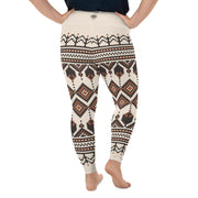 Athleisure Plus Size Leggings with great prints and colorful patterns like Athleisure leggings by Lululemon Athletica, Fabletics, Sweaty Betty, Under Armour, Nike and Adidas 