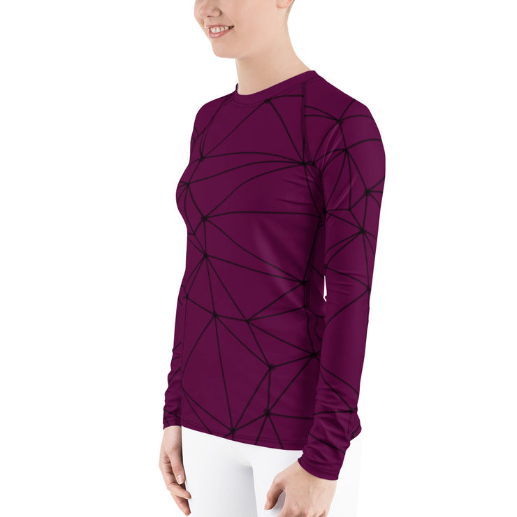 LSB Land & Sea Fitness Top in Tyrian Purple