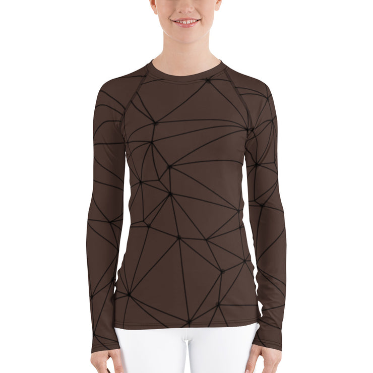 LSB Land & Sea Fitness Top in Chicory Coffee