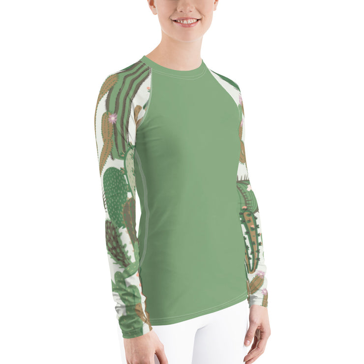 "Desert Garden" Land & Sea Fitness Top