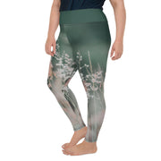 Athleisure Plus Size Leggings with great prints and colorful patterns like Athleisure leggings by Lululemon Athletica, Fabletics, Sweaty Betty, Under Armour, Nike and Adidas 