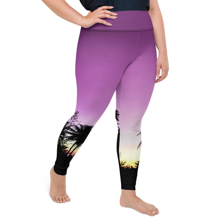 Athleisure Plus Size Leggings with great prints and colorful patterns like Athleisure leggings by Lululemon Athletica, Fabletics, Sweaty Betty, Under Armour, Nike and Adidas 