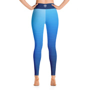 Activewear Athleisure Yoga Leggings similar to athleisure yoga leggings by Lululemon Athletica, Fabletics, Sweaty Betty, Under Armour, Nike, Nordstrom and Adidas for yoga, fitness, Pilates, workouts in moisture-wicking fabric, high fashion prints and bright colors for hiking, camping, surfing, running, swimming, snorkeling, and other outdoor activities as well as lounging, meditation, stretching and relaxing, all for the city girl