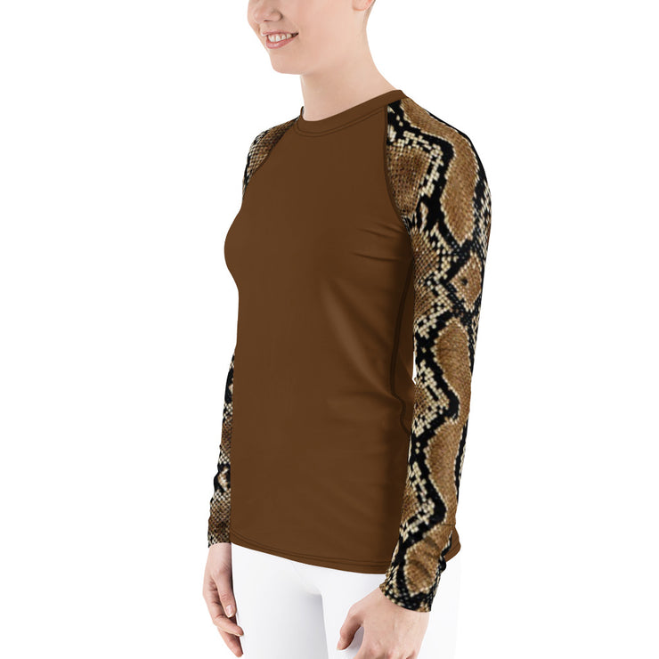 "Snake Charmer" Land & Sea Fitness Top