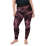 Athleisure Plus Size Leggings with great prints and colorful patterns like Athleisure leggings by Lululemon Athletica, Fabletics, Sweaty Betty, Under Armour, Nike and Adidas 