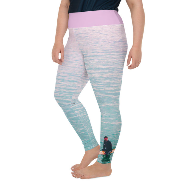 Athleisure Plus Size Leggings with great prints and colorful patterns like Athleisure leggings by Lululemon Athletica, Fabletics, Sweaty Betty, Under Armour, Nike and Adidas 