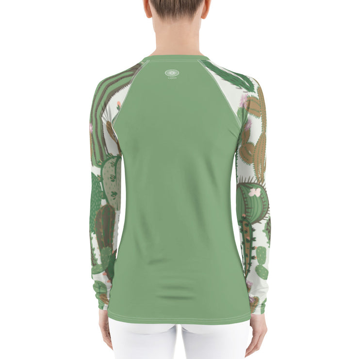 "Desert Garden" Land & Sea Fitness Top