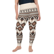 Athleisure Plus Size Leggings with great prints and colorful patterns like Athleisure leggings by Lululemon Athletica, Fabletics, Sweaty Betty, Under Armour, Nike and Adidas 