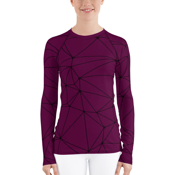 LSB Land & Sea Fitness Top in Tyrian Purple