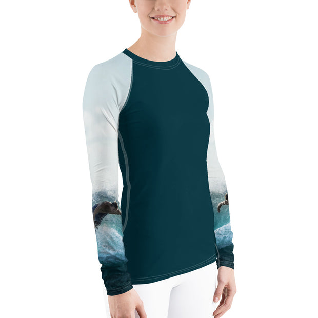 "Huntington Beach" Land & Sea Fitness Top