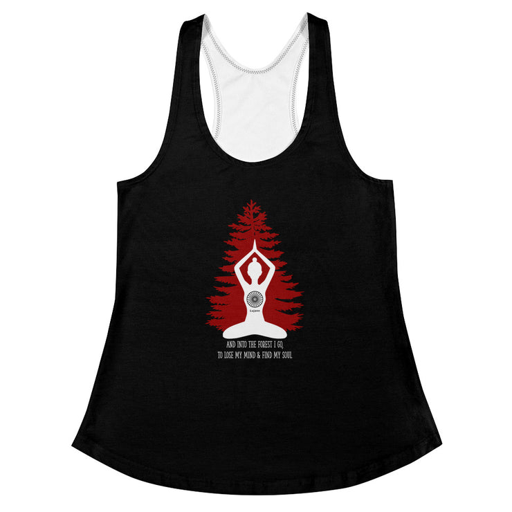 "Into the Forest" Racerback Fitness Tank Top