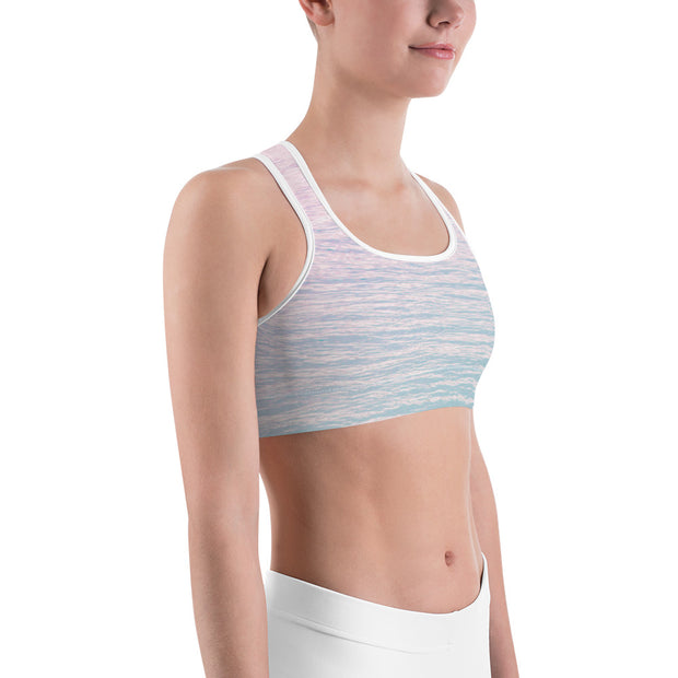 "San Clemente Surf" Unpadded Fitness Bra