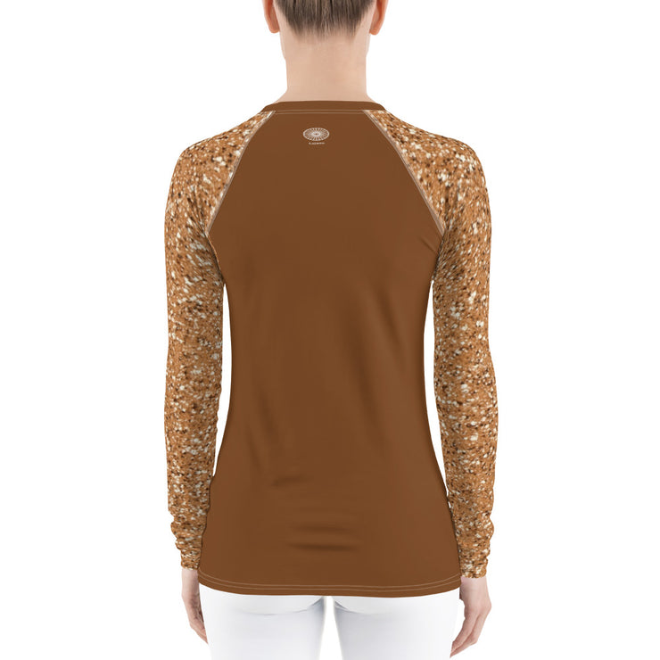 "Desert Gold" Land & Sea Fitness Top