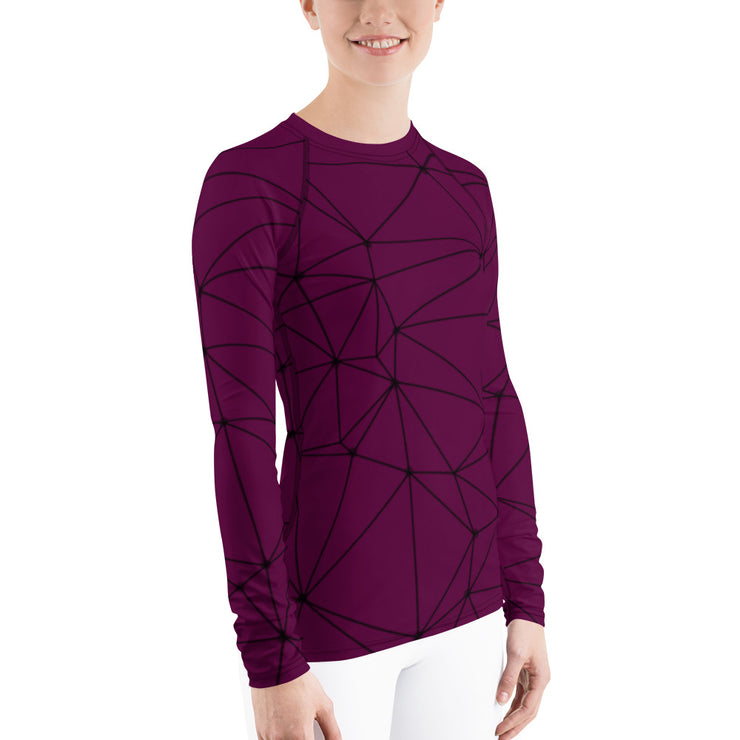 LSB Land & Sea Fitness Top in Tyrian Purple