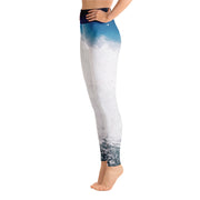 Activewear Athleisure Yoga Leggings similar to athleisure yoga leggings by Lululemon Athletica, Fabletics, Sweaty Betty, Under Armour, Nike, Nordstrom and Adidas for yoga, fitness, Pilates, workouts in moisture-wicking fabric, high fashion prints and bright colors for hiking, camping, surfing, running, swimming, snorkeling, and other outdoor activities as well as lounging, meditation, stretching and relaxing, all for the city girl