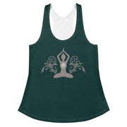 "Flower Child" Racerback Fitness Tank Top