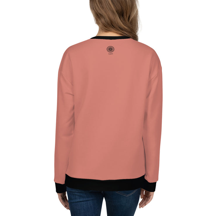 LSB "Classic" Pullover Fitness Sweatshirt in Crabapple