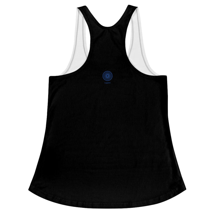 "Vivacious" Racerback Fitness Tank Top