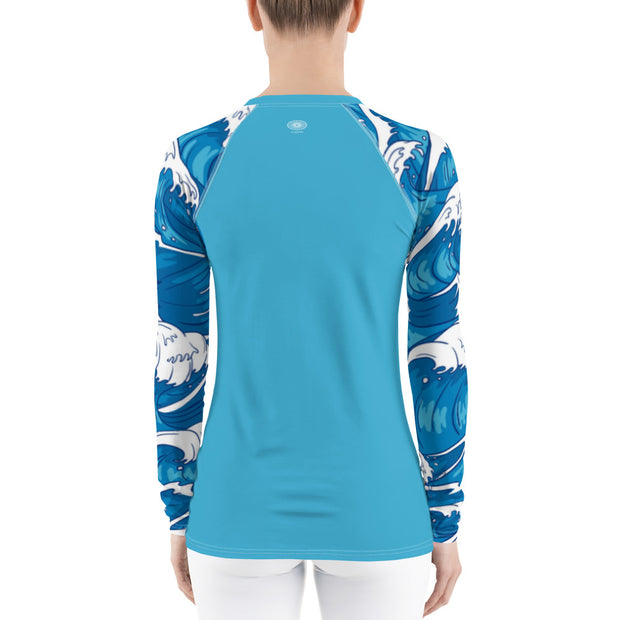 "Pacific Storms" Land & Sea Fitness Top