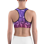 Geo Pop Sports Bra