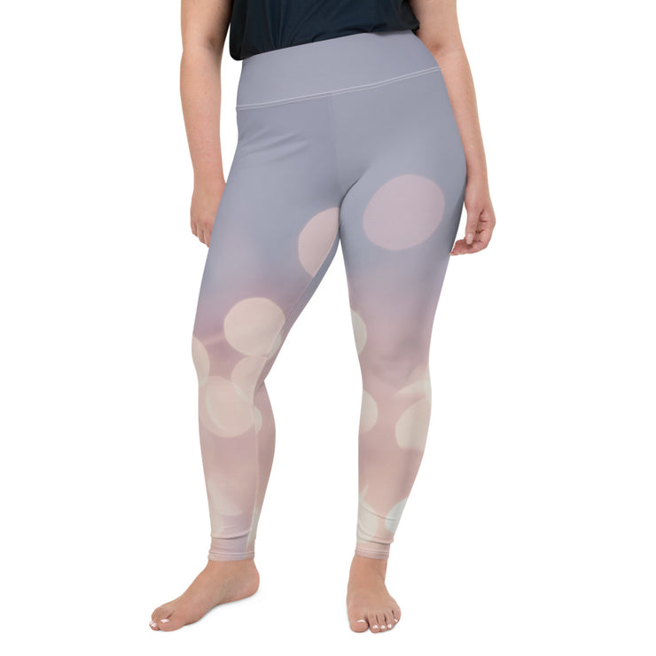 Athleisure Plus Size Leggings with great prints and colorful patterns like Athleisure leggings by Lululemon Athletica, Fabletics, Sweaty Betty, Under Armour, Nike and Adidas 